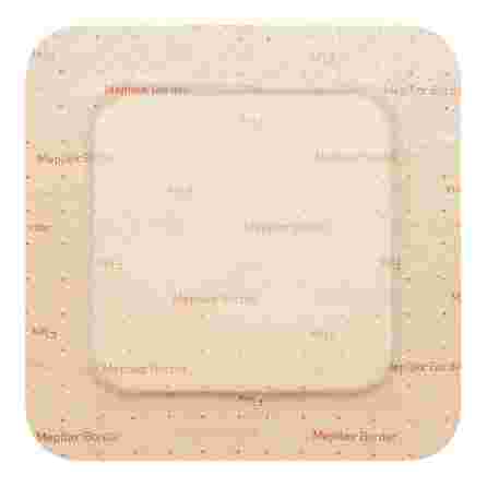 MEPILEX  Border Flex 10 x 10 cm plāksteris, 5 gab.