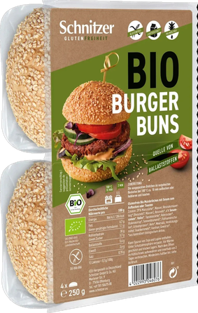 SCHNITZER Bio Burger maizītes, 250 g