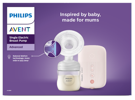 PHILIPS Avent elektriskais piena pumpis, 1 gab.