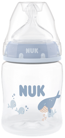 NUK Perfect Match (0+ m) Silicone (150 ml) pudelīte, 1 gab.