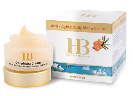 HEALTH&BEAUTY Dead Sea Minerals Smiltsērkšķu pretnovecošanas sejas krēms, 50 ml