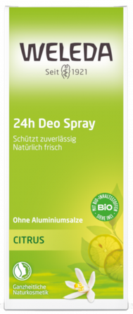 WELEDA Citrusu izsmidzināmais dezodorants, 100 ml