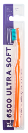 WOOM 6500 Ultra Soft zobu birste, 1 gab.