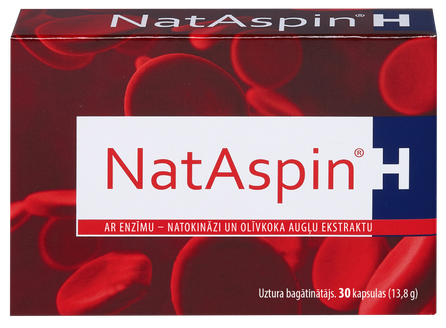 NATASPIN   H kapsulas, 30 gab.