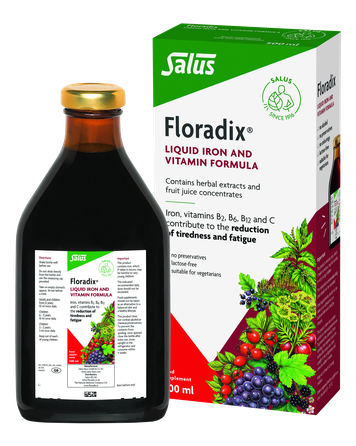 FLORADIX  Liquid Iron šķidrums, 500 ml