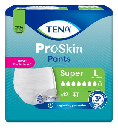 TENA Pants Super L biksītes, 12 gab.