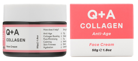 Q+A Collagen Anti-Age sejas krēms, 50 ml