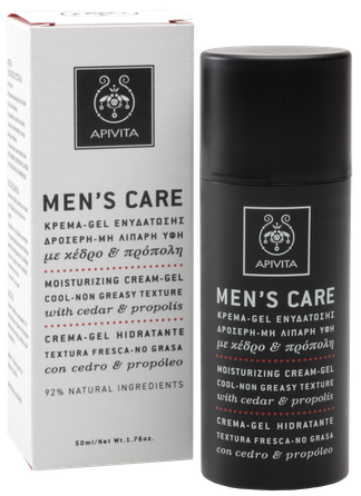APIVITA Mens Care With Cedar & Propolis želejkrēms, 50 ml