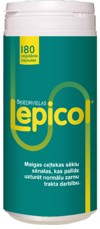 LEPICOL kapsulas, 180 gab.