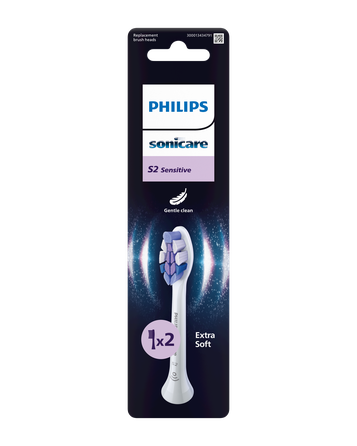 PHILIPS Sonicare Sensitive HX6052/87 elektriskās zobu birstes uzgaļi, 2 gab.