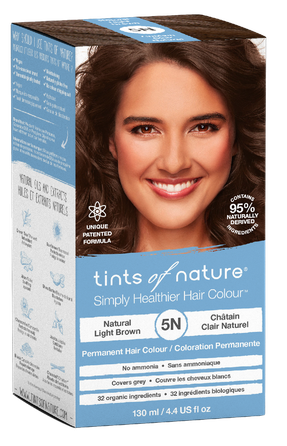 TINTS OF NATURE T5N Natural Light Brown matu krāsa, 130 ml