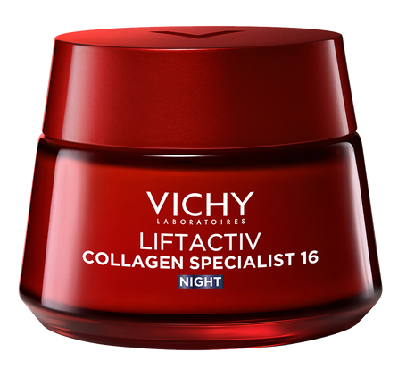 VICHY Liftactiv Collagen Specialist 16 Night sejas krēms, 50 ml