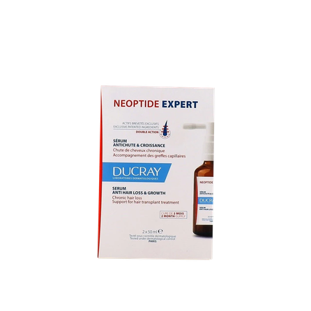 DUCRAY Neoptide Expert Anti-hair loss and growth (2x50 ml) serums matiem, 100 ml