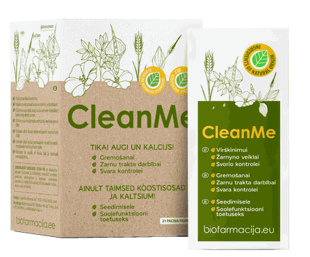 BIOFARMACIJA Clean Me paciņas, 21 gab.