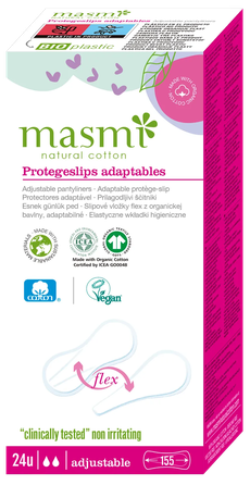 MASMI Organic Cotton Flex ikdienas ieliktnīši, 24 gab.