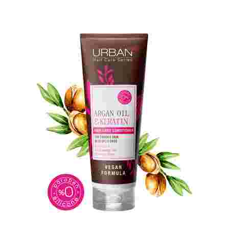 URBAN CARE Argan Oil & Keratin matu kondicionieris, 250 ml