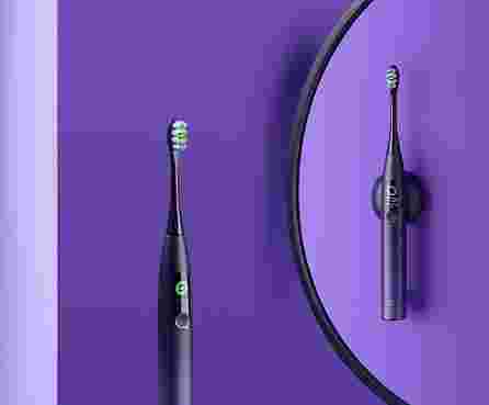 OCLEAN Smart Sonic X Pro Purple Oclean elektriskā zobu birste, 1 gab.