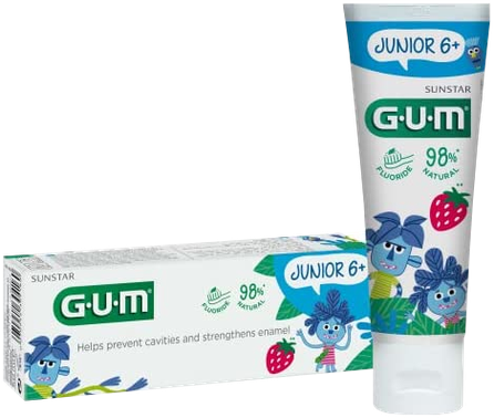 GUM Junior 6+ zobu pasta, 50 ml
