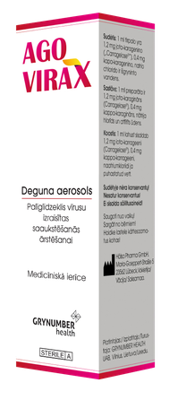 AGOVIRAX deguna aerosols, 20 ml