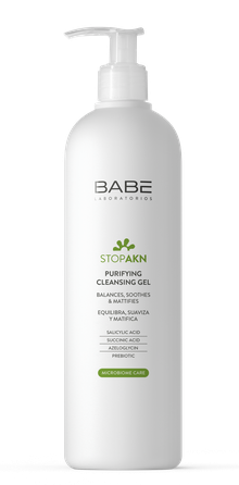 BABE AKN Purifying Cleansing attīrošs gels, 400 ml
