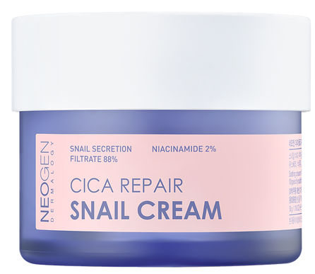 NEOGEN Dermalogy Cica Repair Snail sejas krēms, 50 g