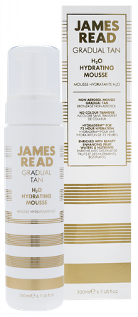 JAMES READ Gradual Tan H20 Hydrating paštonējošās putas, 200 ml