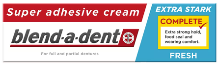 BLEND-A-DENT Fresh Mint protēžu līme, 47 g