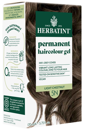 HERBATINT 5N Light Chestnut matu krāsa, 170 ml
