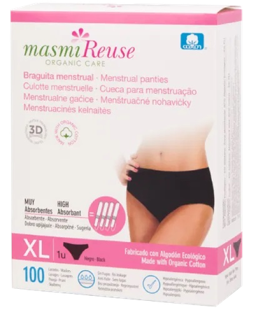 MASMI XL menstruālās biksītes, 1 gab.