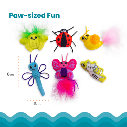 CATSTAGES Cute a Bug 6gb, Daudzkrāsainas rotaļlieta,