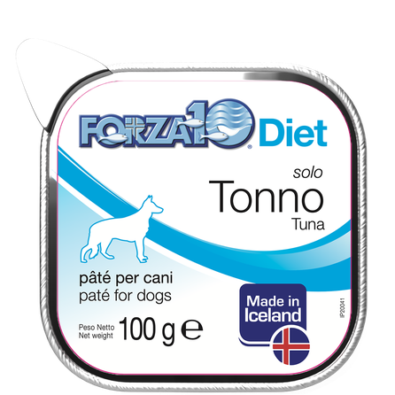 FORZA10 Solo Diet Tuncis, Suņiem pastēte, 100 g