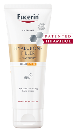 EUCERIN Hyaluron-Filler + Elasticity Age Spot Correcting SPF 30 roku krēms, 75 ml