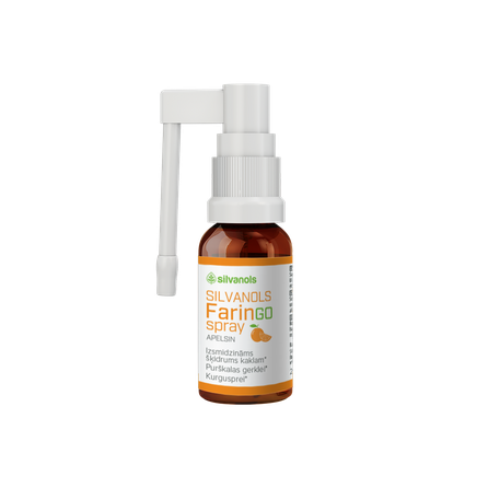 FARINGOSPRAY Apelsīnu sprejs, 20 ml