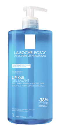 LA ROCHE-POSAY Lipikar Gel Lavante attīroša želeja, 1000 ml