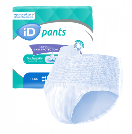 ID Pants Plus L (100-145 cm) biksītes, 14 gab.