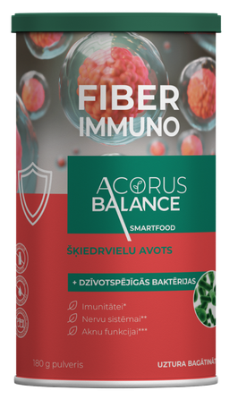 ACORUS BALANCE Fiber Immuno pulveris, 180 g