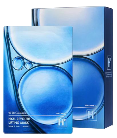 DR.CEURACLE Hyal Reyouth Lifting auduma sejas maska, 10 gab.
