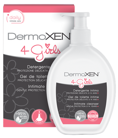 DERMOXEN 4 Girls intīmās kopšanas želeja, 200 ml