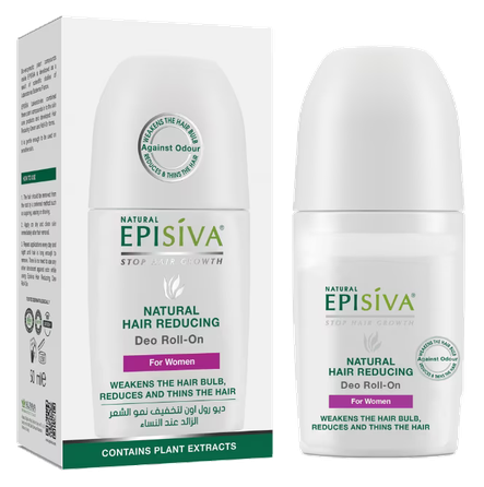 BIOBALANCE Episiva Hair Reducing Roll-On for Women dezodorants rullītis, 50 ml