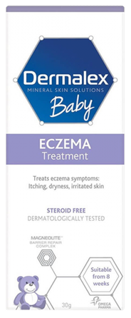 DERMALEX   Baby Eczema Treatment krēms, 30 g