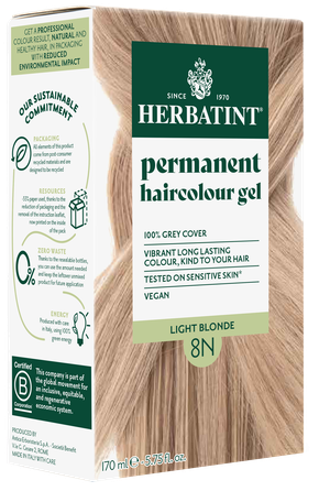 HERBATINT 8N Ligth Blonde matu krāsa, 170 ml