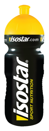 ISOSTAR 650ml Melna pudele, 1 gab.