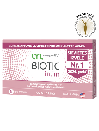 LYL BIOTIC intim kapsulas, 15 gab.