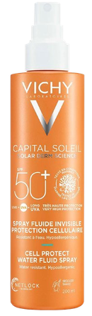 VICHY Capital Soleil Cell Protect  SPF 50+ sprejs, 200 ml