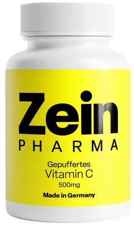 ZEINPHARMA Vitamin C 500 mg kapsulas, 90 gab.