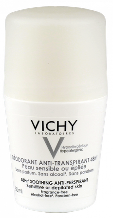 VICHY Sensitive 48h antiperspirants, 50 ml