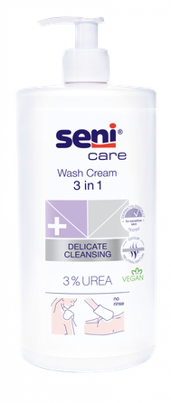 SENI Care 3in1 mazgāšanās krēms, 1000 ml