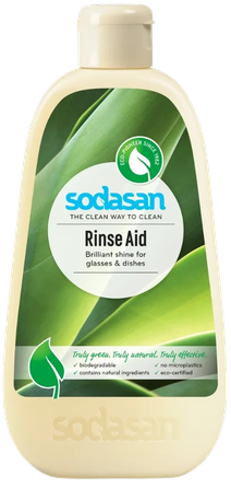 SODASAN Rinse Aid trauku mazgājamajām mašīnām, 500 ml