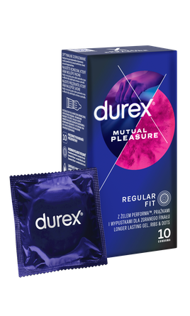 DUREX Mutual Pleasure prezervatīvi, 10 gab.