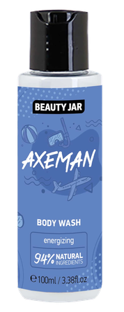 BEAUTY JAR Axeman, Energizing dušas želeja, 100 ml
